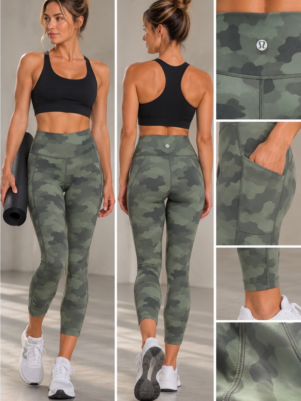Lululemon Invigorate High-Rise Crop 23"
Heritage 365 Camo Green Twill Multi 6
